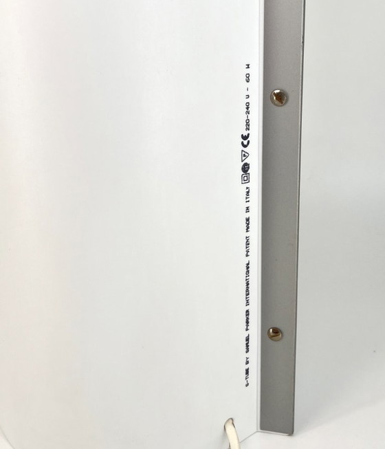 Image 1 of Samuel Parker International – "S-Tube" Postmodern table & wall lamp (Slamp), Italy circa 1995
