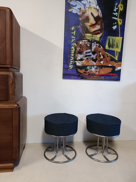 Image 1 of 2 poufs by Art Sensation