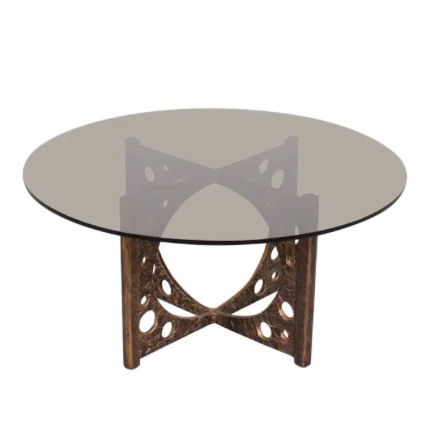 Brutalistische salontafel