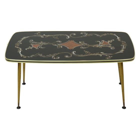 Image 1 of Tavolino Rockabilly anni Cinquanta in vetro