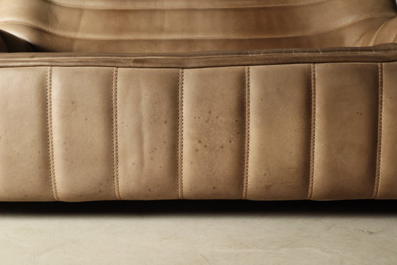 Image 1 of De Sede DS-84 Zweisitzer-Sofa, Schweiz, 1970er Jahre
