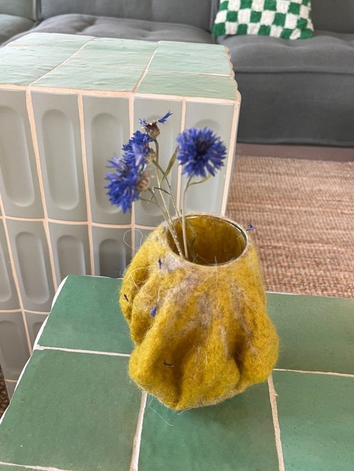 Tables carrelées, table d'appoint carrelée