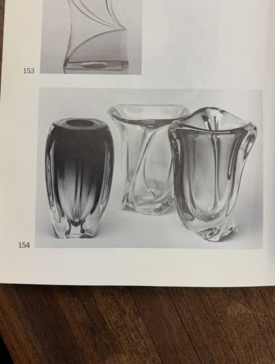 Val Saint Lambert “Lulea” Crystal Vase — René Delvenne, Studio Cristal, Limited Edition 1/6 (photo 14 of 15)