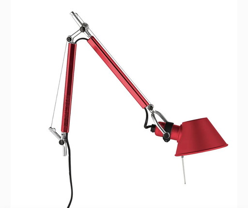 Artemide tolomeo micro wandlamp rouge