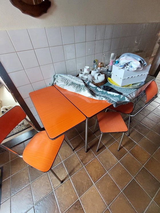 Formica Vintage Eethoek – Onderhoudsproducten, Other, Metal (photo 4 of 5)