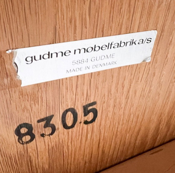 Image 1 of Extendable dining table by Gudme Mobelfabrik, 1970s