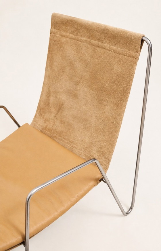 Image 1 of Set van twee Verner Panton Bachelor fauteuils voor Fritz Hansen