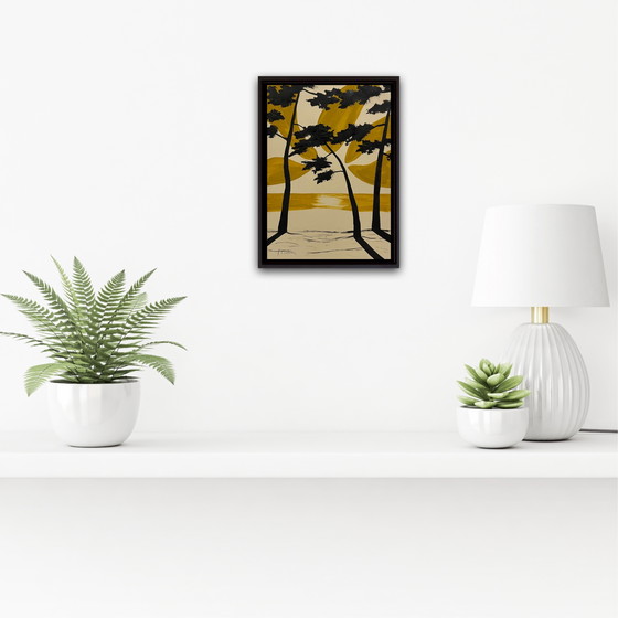 Image 1 of Gouache and India ink on 250g natural paper. Size 30x21cm.