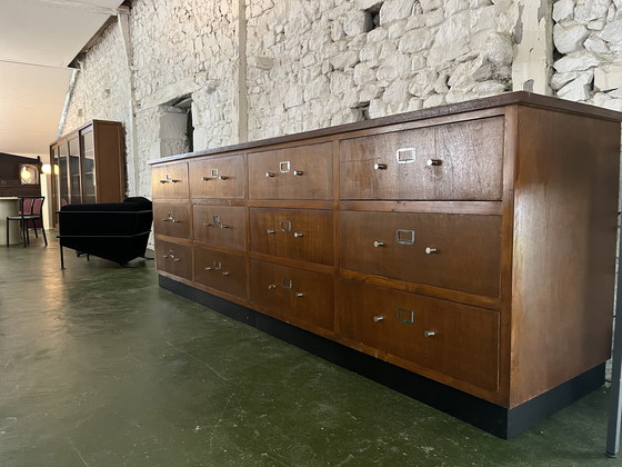 Image 1 of Large workshop cabinet with drawers