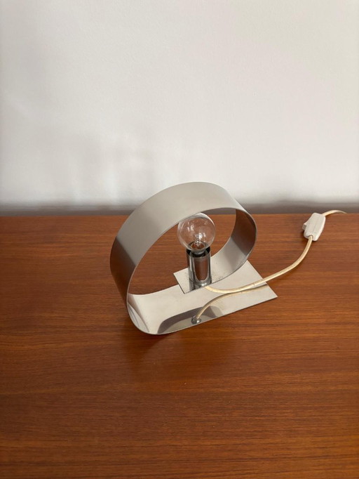 Vintage Space Age Carpyen Lampe Chrom 70er 80er
