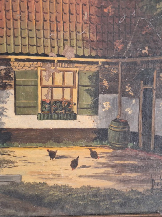 Red Roof – Paintings & Drawings, Canvas (photo 4 of 7)