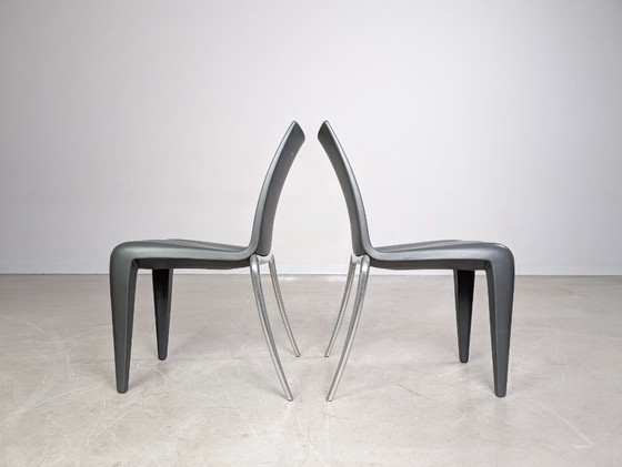 Image 1 of 2er Set Original Louis 20 Stühle Vitra Phillipe Starck 1990er Design