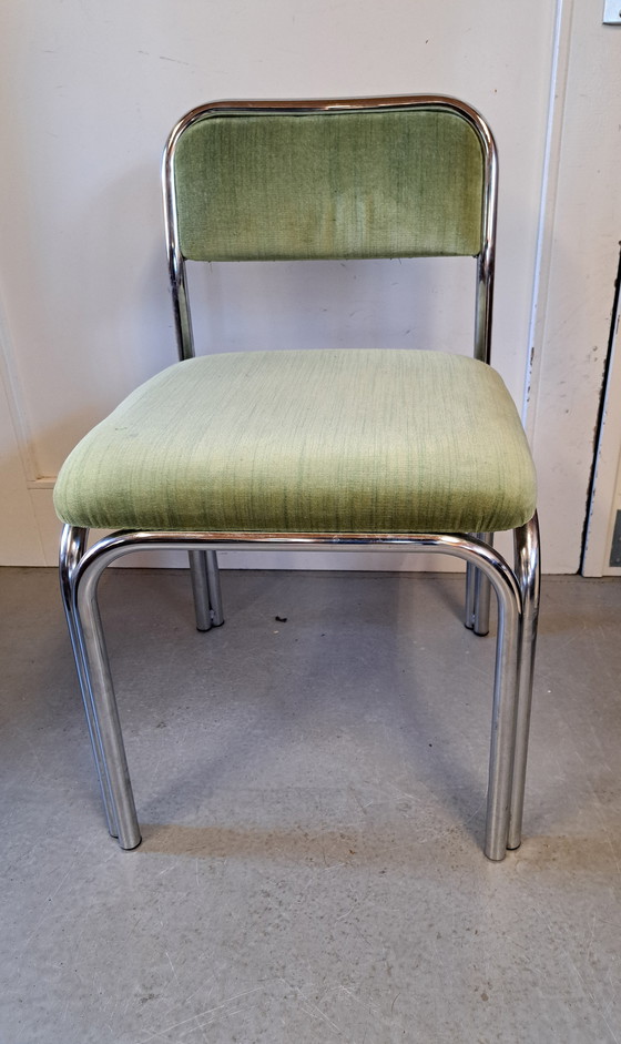 Image 1 of 4x Vintage Design Stoelen.