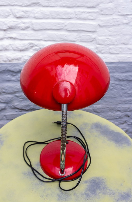 Image 1 of Vintage 70's MASSIVE Bauhaus-stijl Bureaulamp