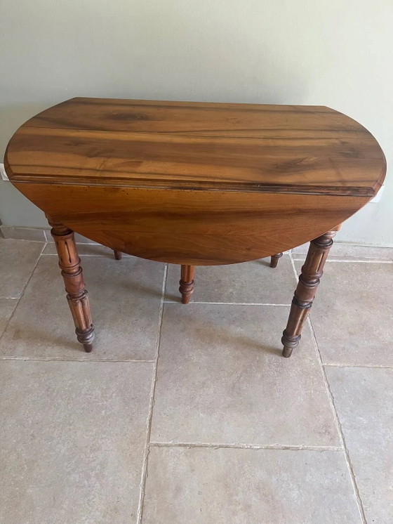 Folding table in walnut – Dining tables, Wood (photo 7 of 20)