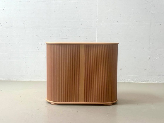 Röthlisberger roller shutter cabinet B by Trix & Robert Haussmann, 1977 – Storage cabinet, Wood (photo 17 of 19)