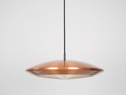 Danish vintage pendant lamp Diskos by Jo Hammerborg, Fog og Morup, 1965
