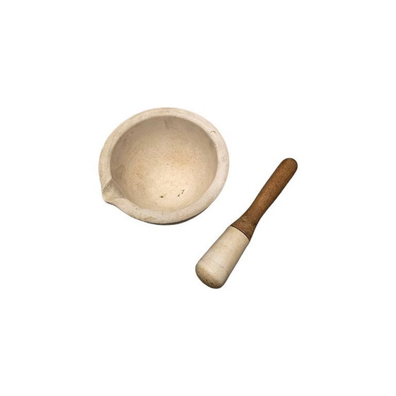 Image 1 of Antico mortaio e pestello inglese Wedgwood, circa 1900