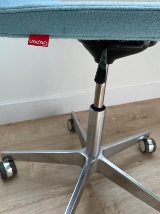 Image 1 of Gispen Triennial Bürostuhl türkis