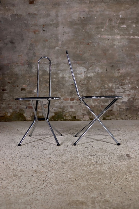 Image 1 of 4x Sedia pieghevole IKEA Isak - Niels Gammelgaard