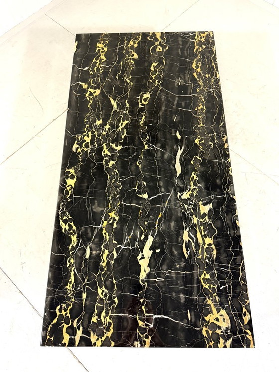 Image 1 of Mesa de centro Florence Knoll con tablero de mármol Nero Portoro, década de 1960