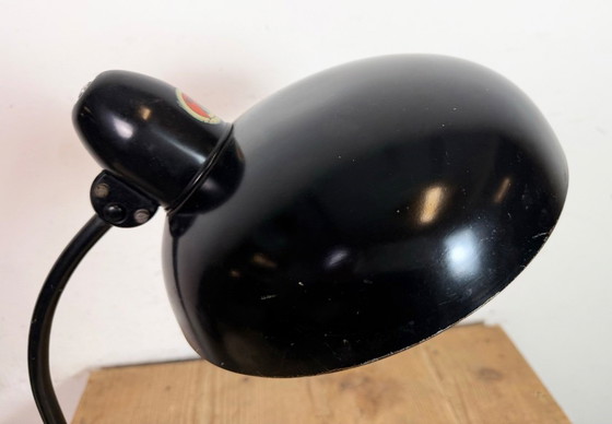 Image 1 of Black Industrial Bauhaus Table Lamp from Escolux, 1930s
