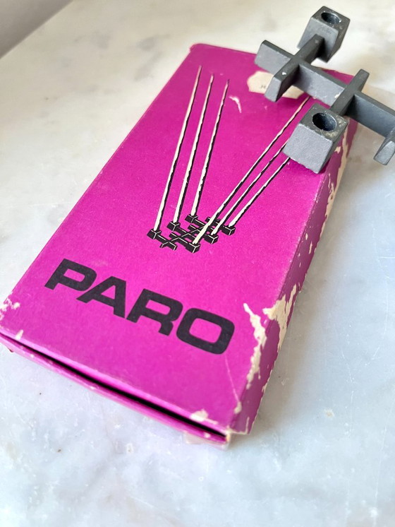 Image 1 of Vintage PARO Modular Candleholder by Jens Quistgaard – Danish Brutalist Cast Metal, 1970s