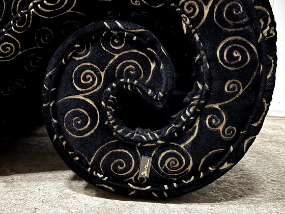 Image 1 of Bretz design fauteuil met bijhorende voetenbank