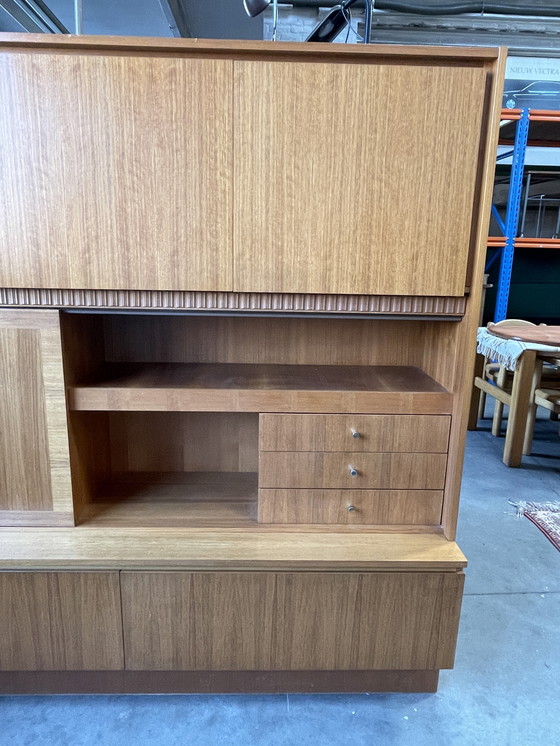 Image 1 of Vintage Swedish Wall Unit / Highboard - Royal Board 1970's