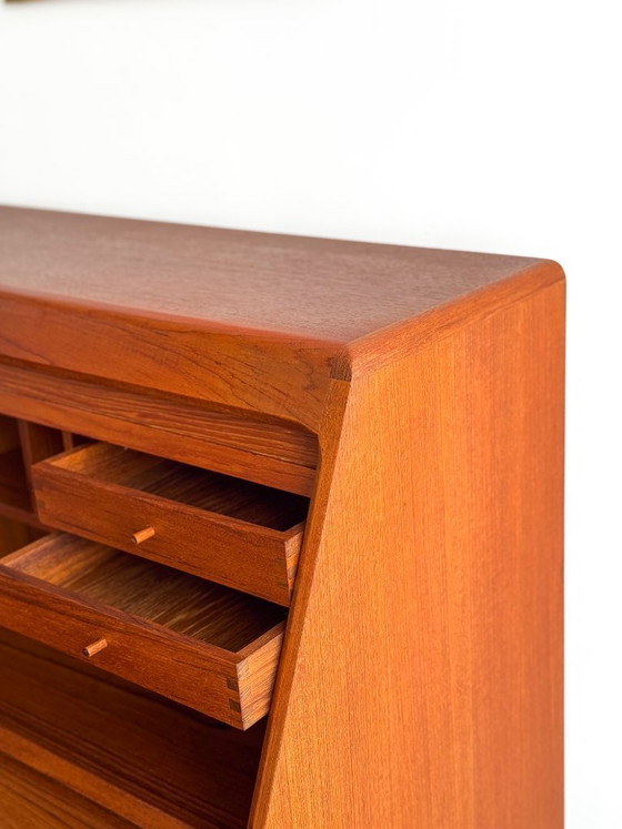 Image 1 of Mid Century Teak Secretary desk 1960s by Dyrlund