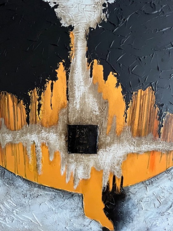 Image 1 of Gran cuadro abstracto de 150 x 150 cm.