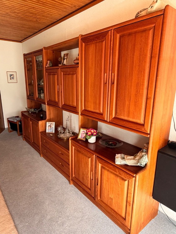 Image 1 of Dyrlund teak wall unit for sale