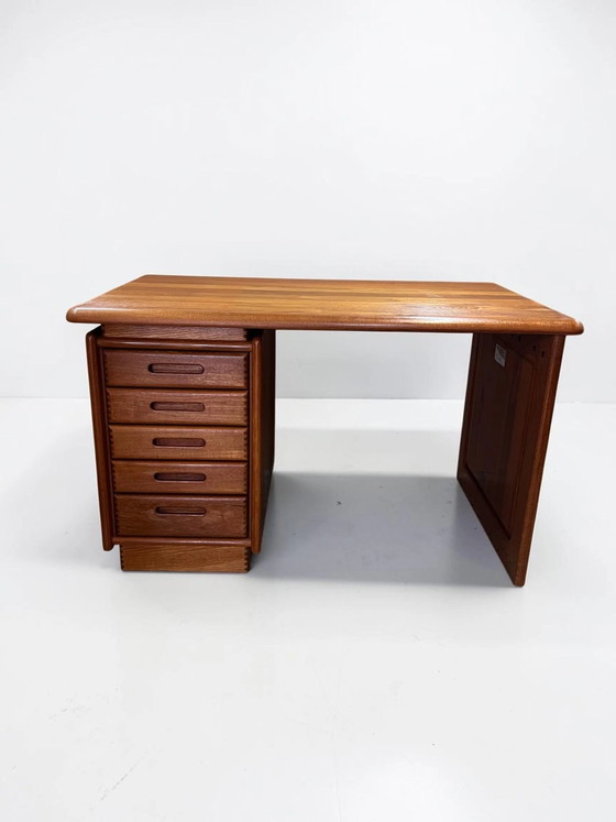 Salin Møbler Teak Bureau – Deens Modern Design met 5 Lades | Made in Denmark – Wood, Mid Century Modern (photo 2 of 18)