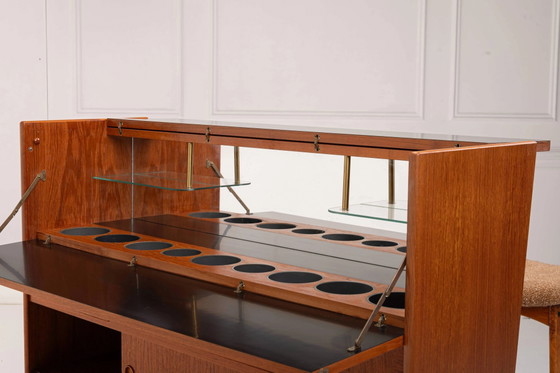 Mueble Bar SK661 y Taburetes de Bar de Johannes Andersen para Skaaning & Son años 60 – Andersen (Johannes) (photo 10 of 23)