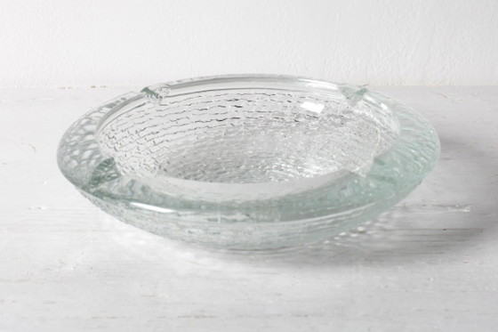 Cendrier Rond Vintage en Verre Clair Henninger Meister Spezial Bier / Allemagne / Années 1980 – Objets déco (photo 7 of 10)