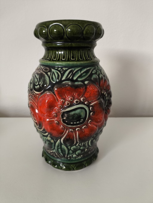 Scheurich Keramikvase 287-25 – Vintage Retro West Germany 🌸