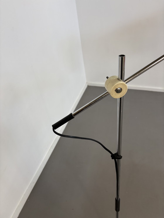 Image 1 of Lampe à vloer vintage oranje jaren' 60