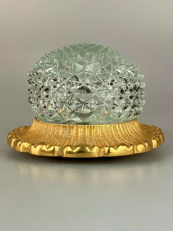 Image 1 of 60er 70er Jahre Lampe Leuchte Wandlampe Limburg Plafoniere Space Age Design 60s