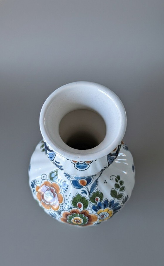 Image 1 of Set di 3 vasi Delftware – Polychroom Holland – Fatti a mano