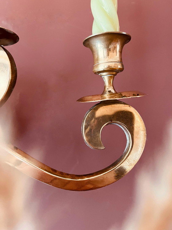 Image 1 of 💛Grande applique da parete in ottone dal design unico💛