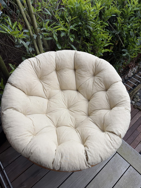 Image 1 of Sedia papasan vintage