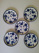 Plates and saucers from the Melitta Stockholm series breakfast service
