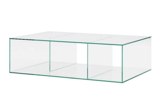 Image 1 of Ligne Roset Saldo Salontafel - Transparant Glas
