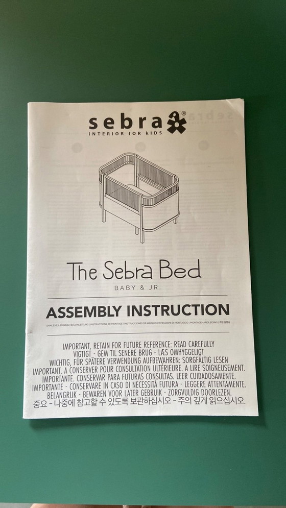 Image 1 of Sebra baby & junior meegroeibed wooden edition