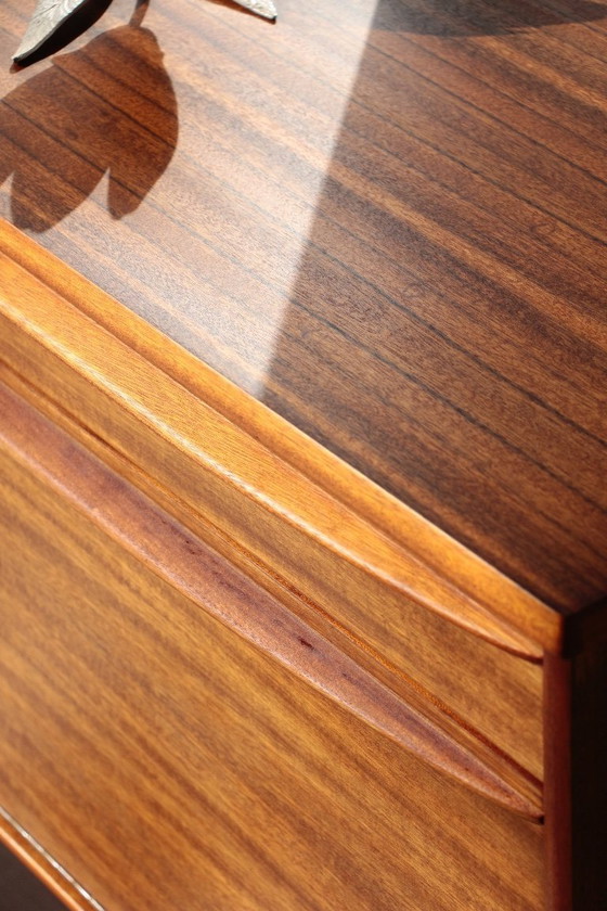 Image 1 of Meuble Vintage Zebrano et Noyer Morris of Glasgow