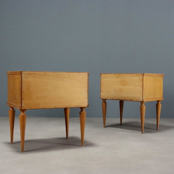 Image 1 of Zwei Nachttische aus den 1950er Jahren
