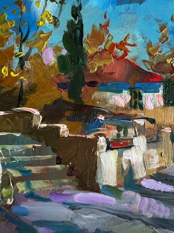 Image 1 of Ein Spaziergang durch eine Dorfstraße