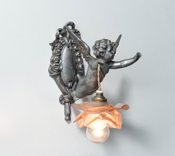 Image 1 of Paar Wandlampen Frankrijk