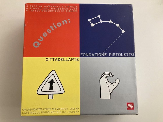 Image 1 of colección illy 2006 - tazas de espresso Cita dell arte Fundación Pistoletto