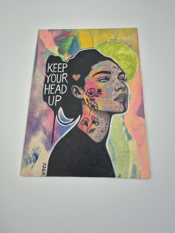 Image 1 of Keep your head up painting